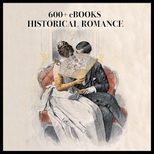 600冊以上の歴史ロマンス電子書籍：リージェンシー小説、デジタル書籍、ロマンティックフィクション、ヴィクトリア朝バンドル、ニューラブePub、Booktok、ゴシック女性