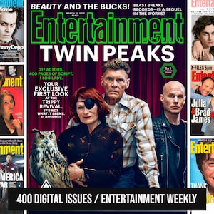 ENTERTAINMENT WEEKLY magazine | 400 Digital Issues, 1990 - 2012 | Movie,  Hollywood Actors, Broadway theatre, Cinema, Filmmaking PDF Bundle