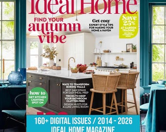 IDEAL HOME Magazine: 160+ Digital Issues, 2014 - 2026 | Download Modern Design Idea, Stylish Home Decor | Cottage Improvement Boho House PDF