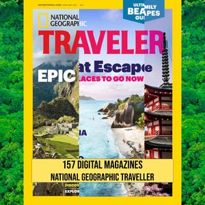 VIAJERO National Geographic / 157 Revistas Digitales / Descargar Nat Geo / Viajes por el Mundo, Planificación de Vacaciones / Guía, Mapas, Océano, Montañas