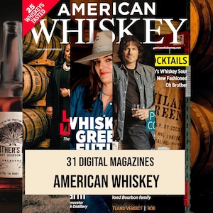 AMERIKAANSE WHISKY Digitaal tijdschrift | 31 digitale nummers | Bourbon-experts, cocktailrecepten, drankjesproeverij | Home Bar lezen | Downloadset