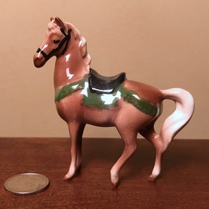 AUSGEMUSTERTE Hagen-Renaker Spezialität #5103 CARTOON HORSE - Vintage H-R "Specialties Line" Figur /Statue (Wiederverlegte Farbe von Disney Samson)