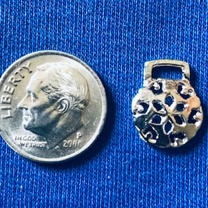 VINTAGE Traditional 1:9 Scale HARNESS BRASS in Silver Plated Cast Metal (to use in making a Breyer Model Horse Harness)