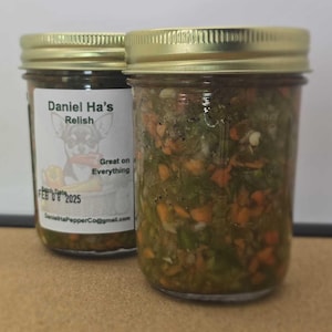 Daniel Ha Relish (8oz jar)