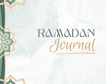 Ramadan Guided Journal/Planner - Your Companion for Spiritual Growth