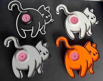 Cat Bum Towel Holder - Ideal Cat Lover Gifts - Fun Cat Butt Design