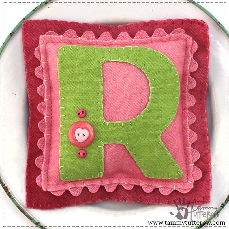 Button Block Appliqué Alphabet Download image 6