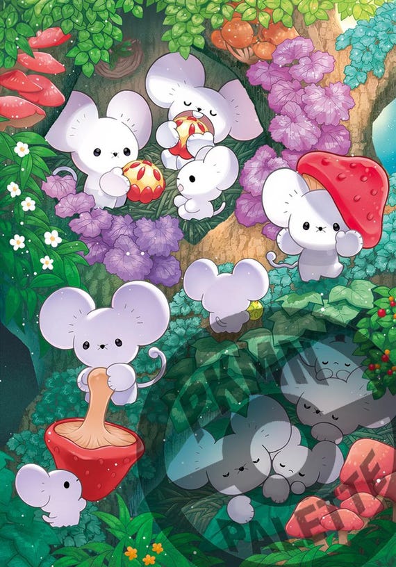 Maushold Pokemon Card Digital Art Illustration Rare Maushold Pokemon Card Digital Art Illustration Rare