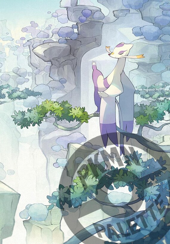 Mienshao Pokemon Card 200/182 Digital Art Illustration Rare Scarlet &  Violet Paradox Rift - Etsy