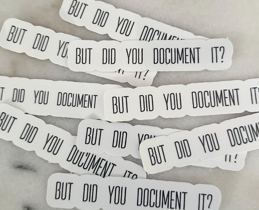 Did You Document It Sticker| Documentation Stickers| Coding Stickers ...