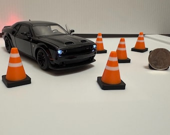 Mini Traffic Cones (4 - Pack)