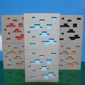 Ore Blocks (Diamond, Gold, Redstone, Iron, & Coal!)