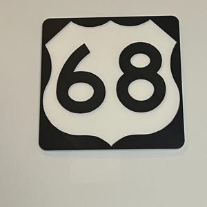 Customizable US Highway Sign