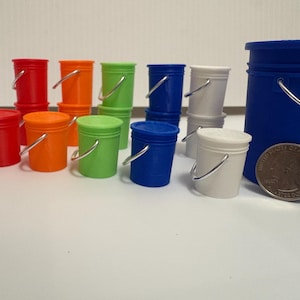 Tiny Bucket With Lid (3 - Pack)