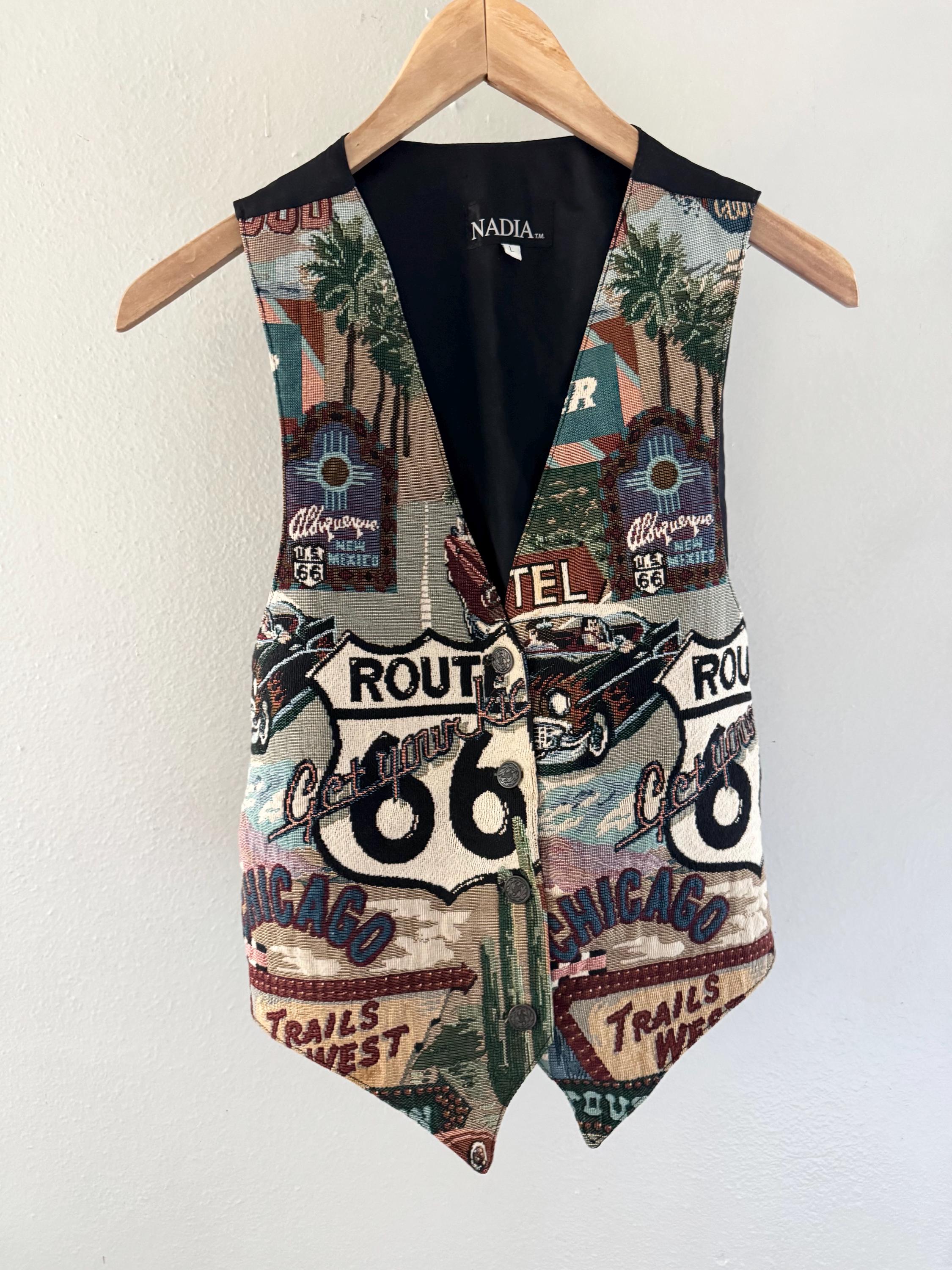 90s〜 vintage Gobelin vest ゴブラン織 root66 - メルカリ