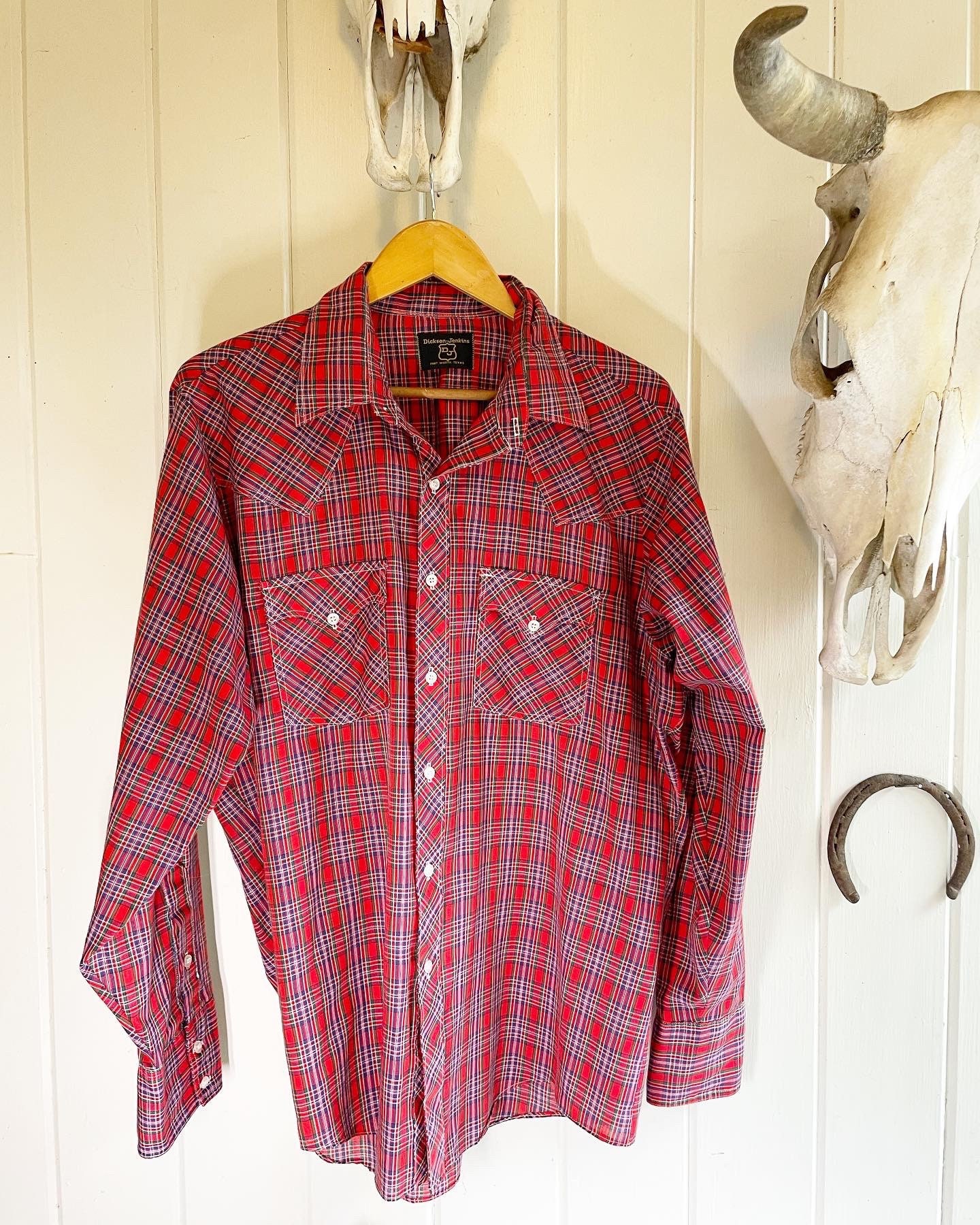 【DEARMINE】Weasley Check Shirt Classic Check Pocket Shirt - Jim McLoughney Menswear