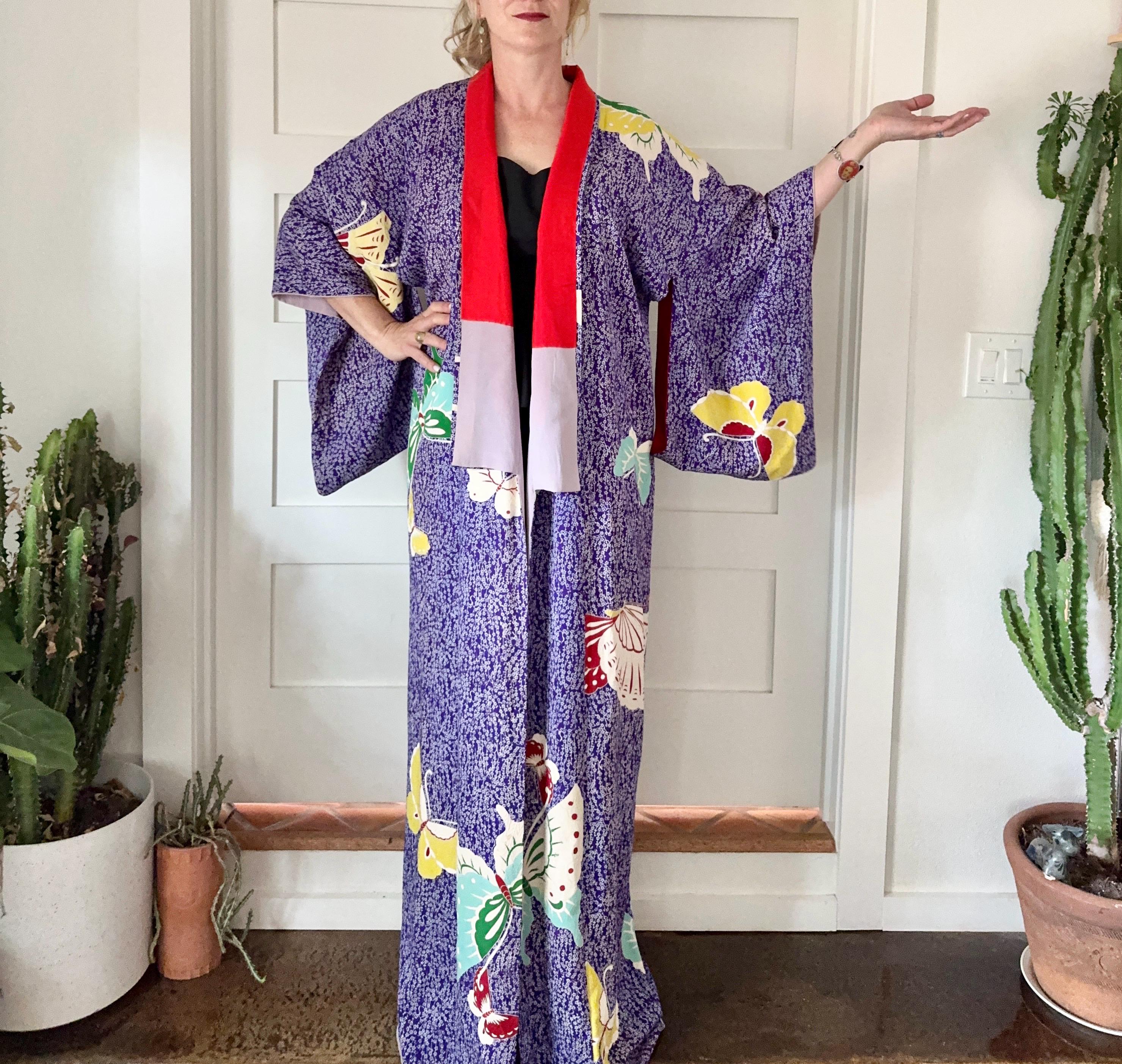 Womens Purple Japanese Kimono - Etsy - Page 2