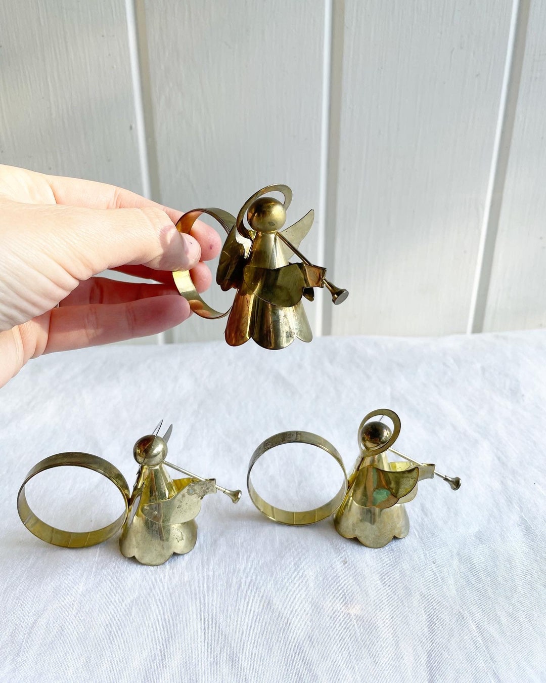 Angel napkin rings best sale