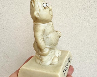 70年代　USA製　キャラクター像 I WUV YOU 70年代 USA製 キャラクター像 I WUV YOU - メルカリ