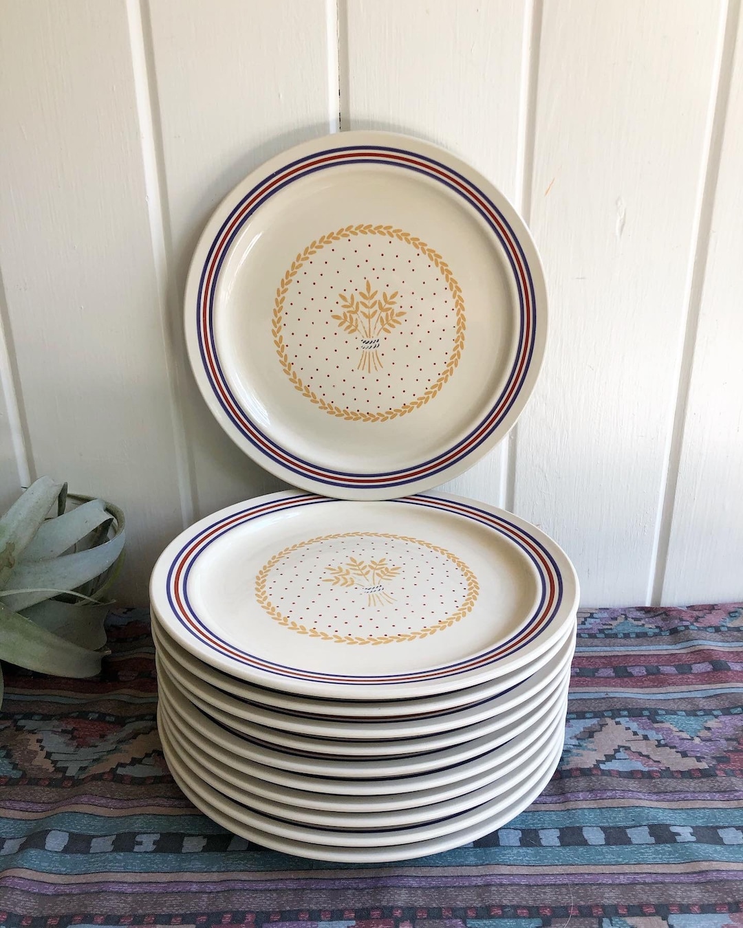 5枚セットヴィンテージ レアマッコイMcCoyアメリカンダイナービンテージ食器皿 5枚セットヴィンテージ レアマッコイMcCoyアメリカンダイナー