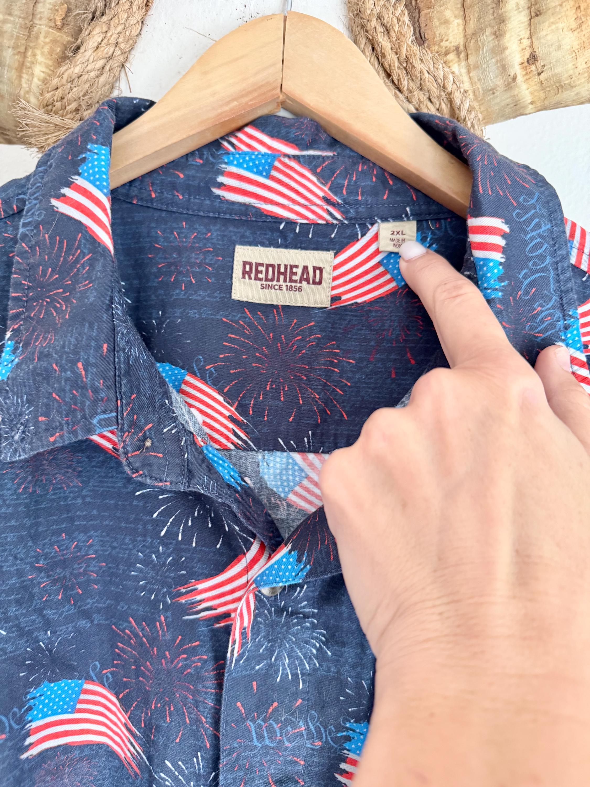 redhead dress shirts RedHead Wrinkle-Free Easy-Care Button-Down Long-Sleeve Shirt