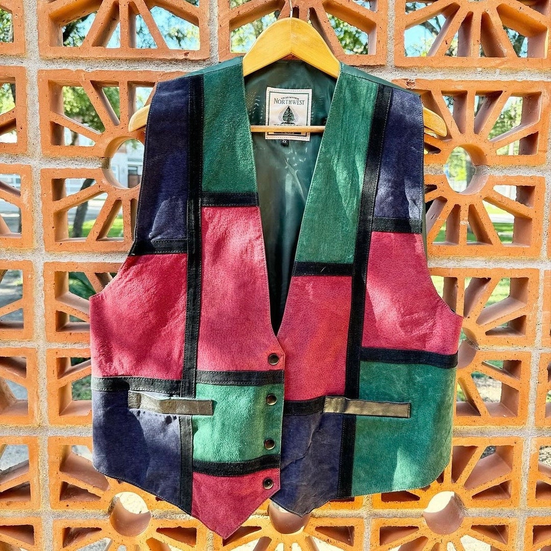 NORTHWEST TERRITORY ベスト 90's Rugged Outerwear Northwest Territory Plus Leather Snap