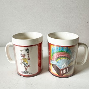80s Plastic Mug - Etsy