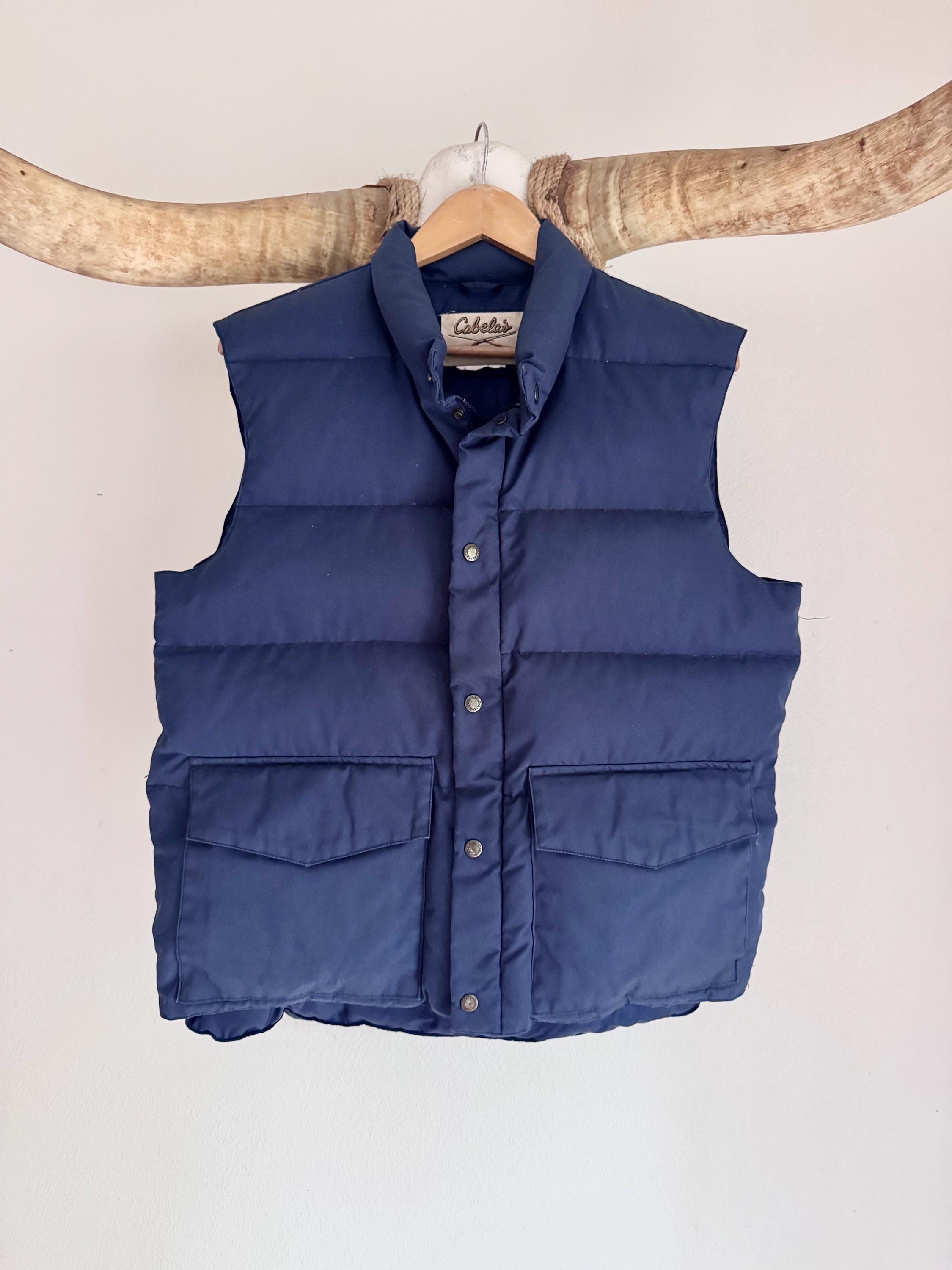 Vintage Down Hunting Vest - Etsy