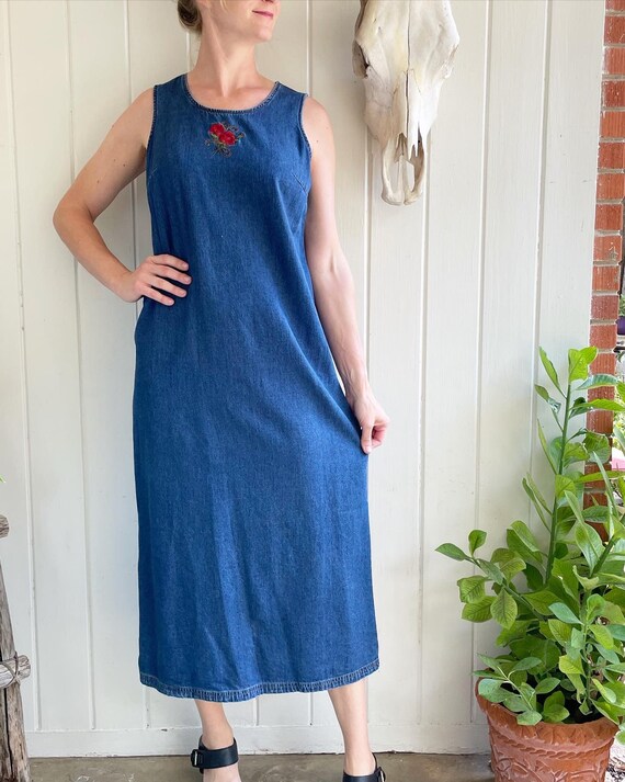 Jean top machine dresses