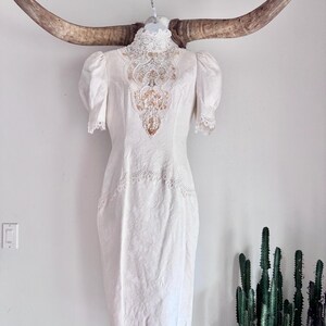 cream lace peplum dress Cream Lace Peplum Midi Dress  self-portrait-US