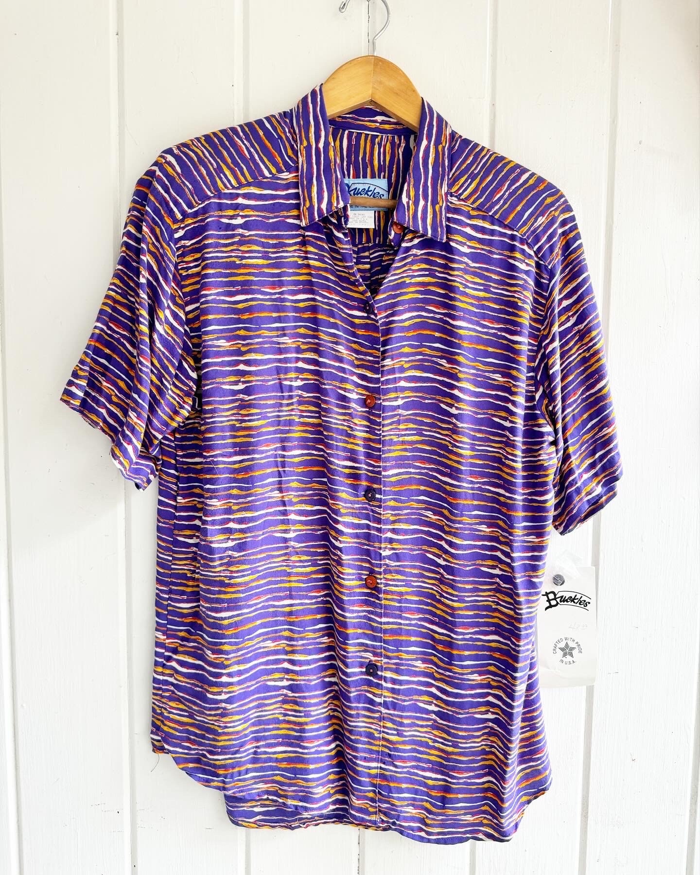 Vintage Rayon Shirt - Etsy