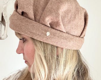 Vintage Helen Kaminski Raffia Rolled Brim Hat With Original  display picture 2