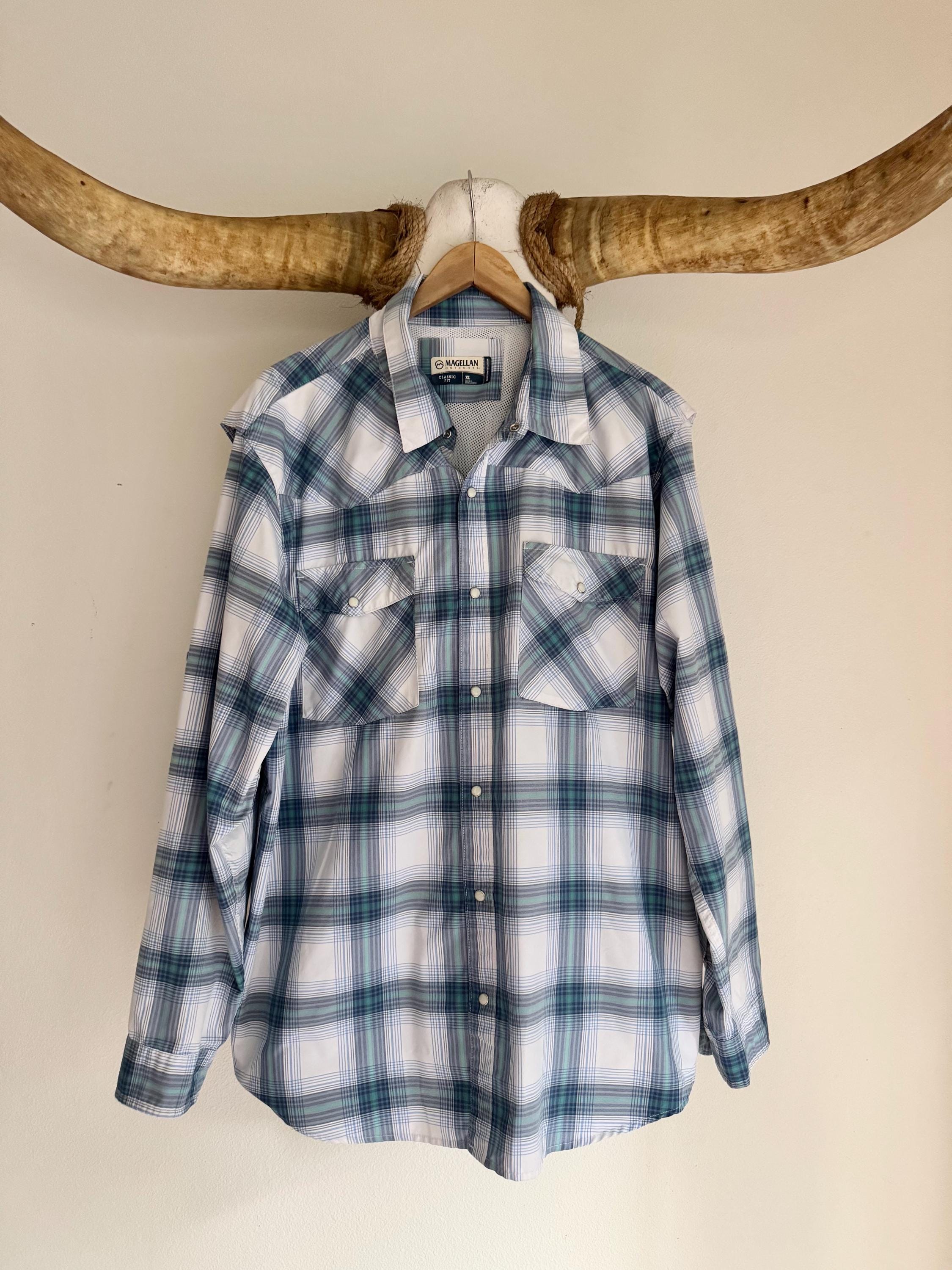 magellan dress shirts Magellan Outdoors Men's Laguna Madre Flores Button Down Shirt