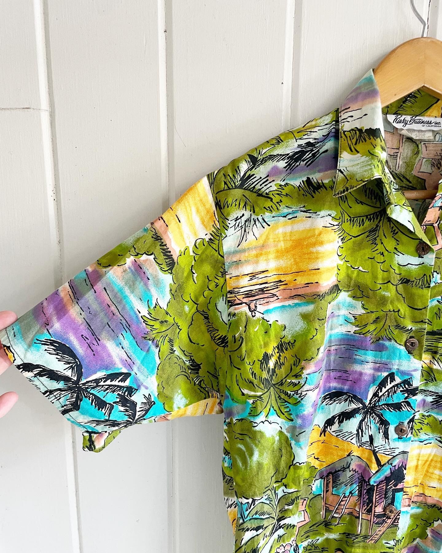 risky business dress shirt Risky Business Dress Shirt Medium / Banana