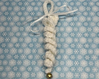 Handmade Crochet Christmas Icicle Ornament ~ Christmas Tree Decoration ~ Crochet Christmas Decoration  ~Christmas Gift