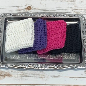 Crochet Dishcloth/Washcloth, 100% Cotton