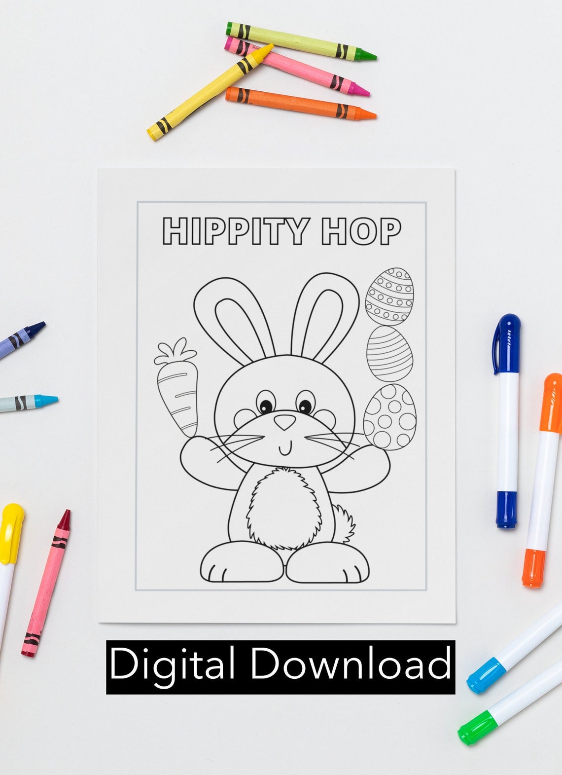 25 Printable Easter Coloring Pages Coloring Pages Printable - Etsy