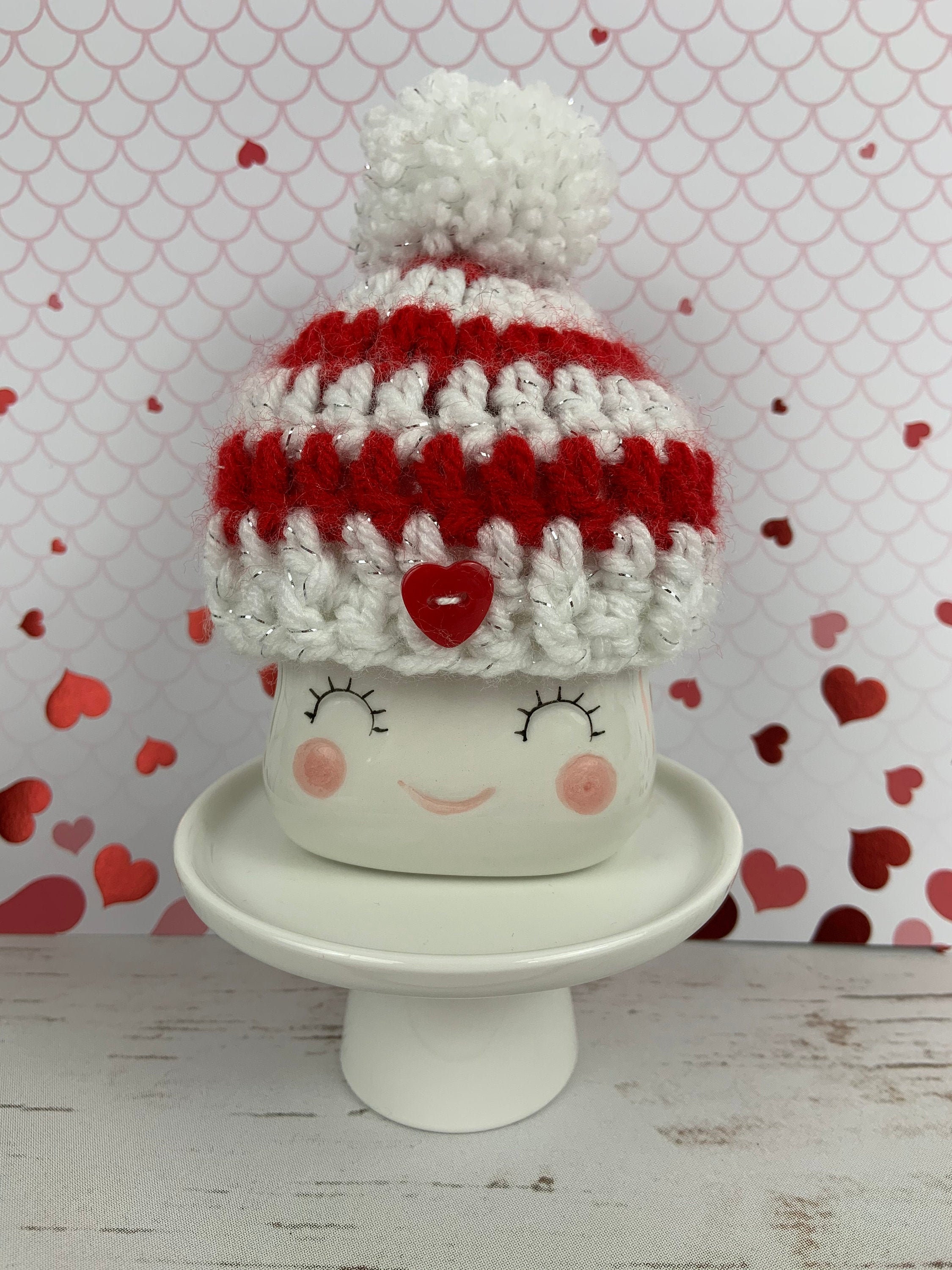 Marshmallow Mug Topper/valentine's Day/marshmallow Mug Etsy UK