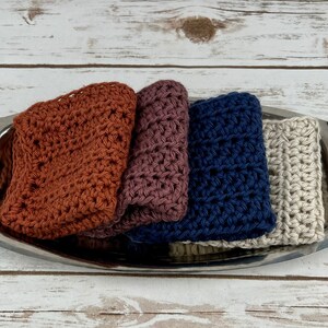 Crochet Dishcloth/Washcloth, 100% Cotton