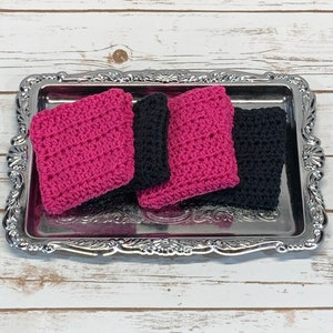 Crochet Dishcloth/Washcloth, 100% Cotton