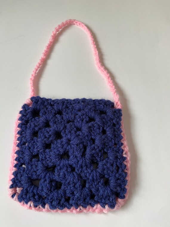 granny square purse