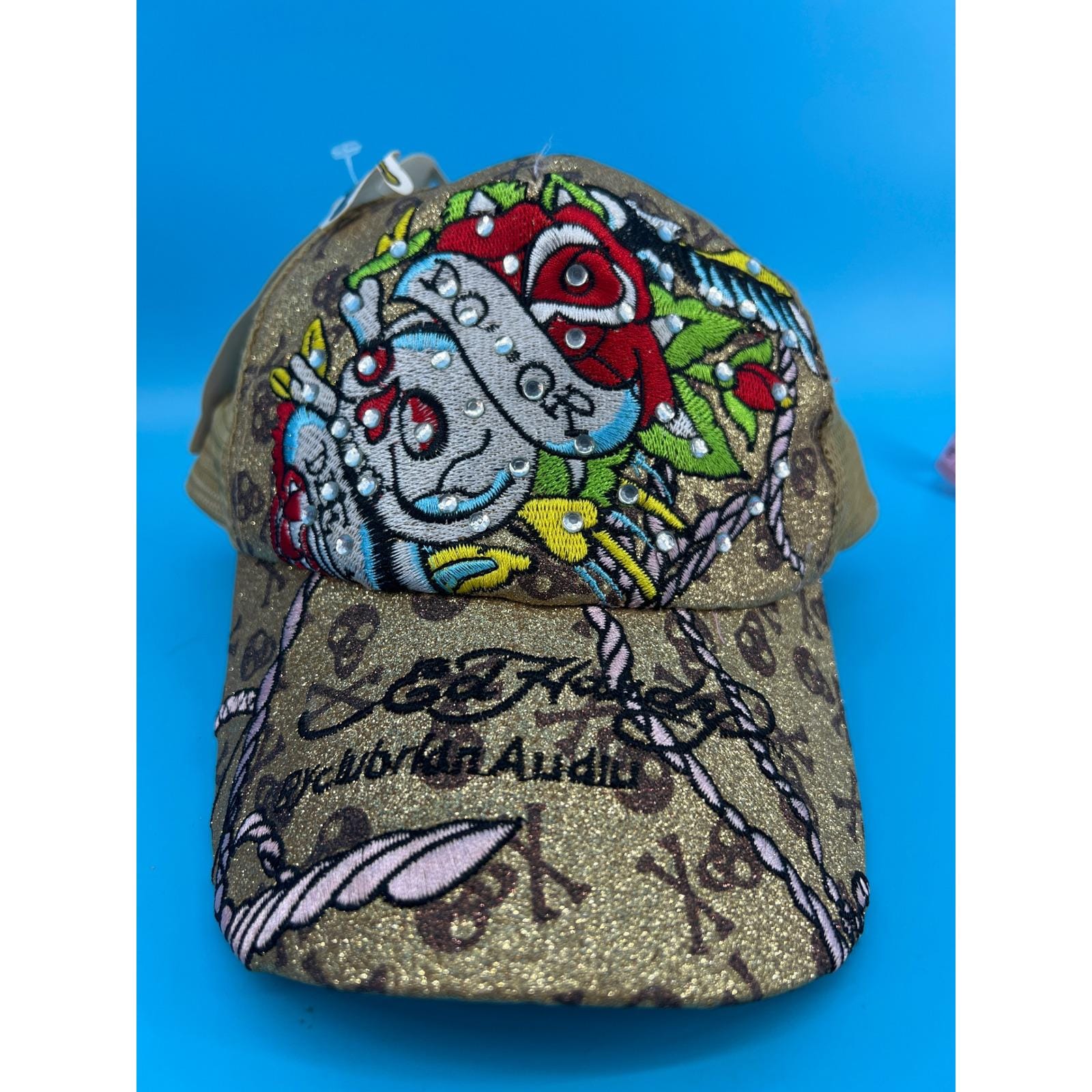 Roen Love＆Peace cap skull 平成 レオパード Ed Hardy Cap - Etsy