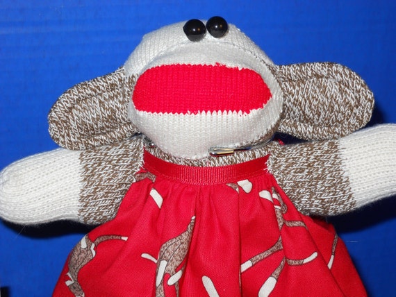 red sock monkey