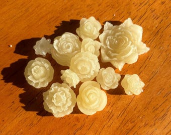 Organic Beeswax Melts Natural Essential Oil Bees Wax Melts for Aromatherapy Candle Melts for Warmer Holistic Wax Melts Herbal Flower Candles