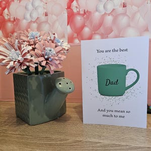 Tarjeta de felicitación especial para papá