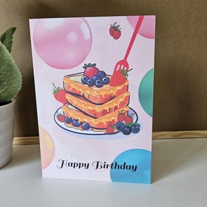 Tarjeta de felicitación de feliz cumpleaños