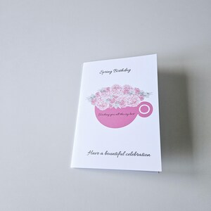 Biglietto di auguri di compleanno primaverile per la festa di compleanno primaverile: regali per te, i tuoi amici, la tua famiglia e i tuoi cari