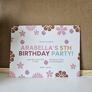40 tarjetas de invitación personalizadas para fiestas de cumpleaños para niños, adolescentes, adultos, jóvenes y familias para celebraciones en casa o al aire libre.