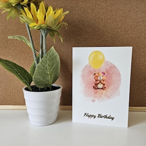Tarjeta de felicitación de feliz cumpleaños