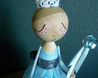 Die Eiskönigin Elsa / Custom Princess Birthday Cake Topper